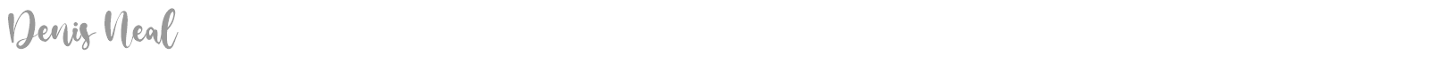 Denis Neal font preview